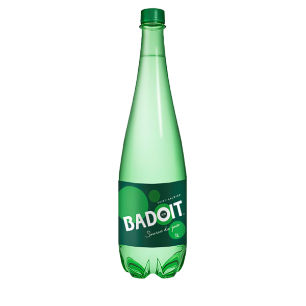 Bouteille d'eau pétillante de Badoit 1L