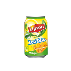 Canette de Lipton Ice Tea goût mangue - soda 33cl
