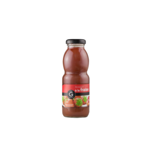 Jus de Fraise Gilbert en bouteille de verre 25cl Le Mans