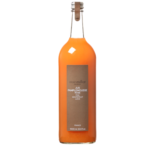 Délicieux jus de pamplemousse de chez Alain Milliat 1l