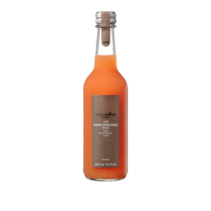 Jus de pamplemousse de chez Alain Milliat en bouteille en verre de 33cl