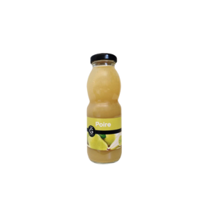 Jus de poire Gilbert en bouteille de verre 25cl Le Mans