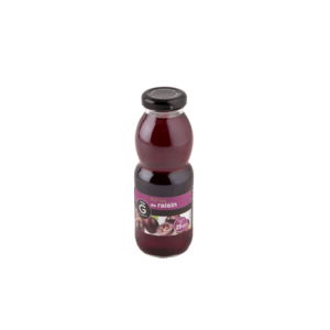 Jus de Raisin Gilbert en bouteille de verre 25cl Le Mans