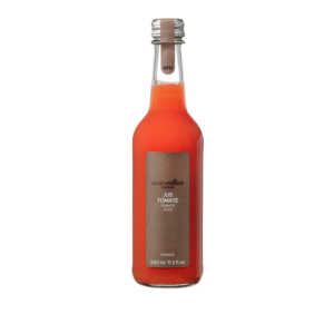 Jus de tomate de chez Alain Milliat en bouteille en verre de 33cl
