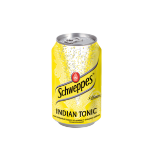 Schweppes tonic en canette de soda 33cl