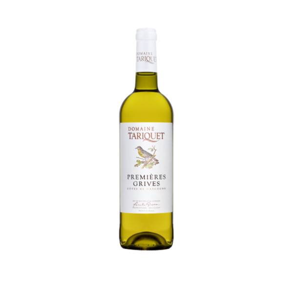 Bouteille de Tariquet, vin blanc 75cl