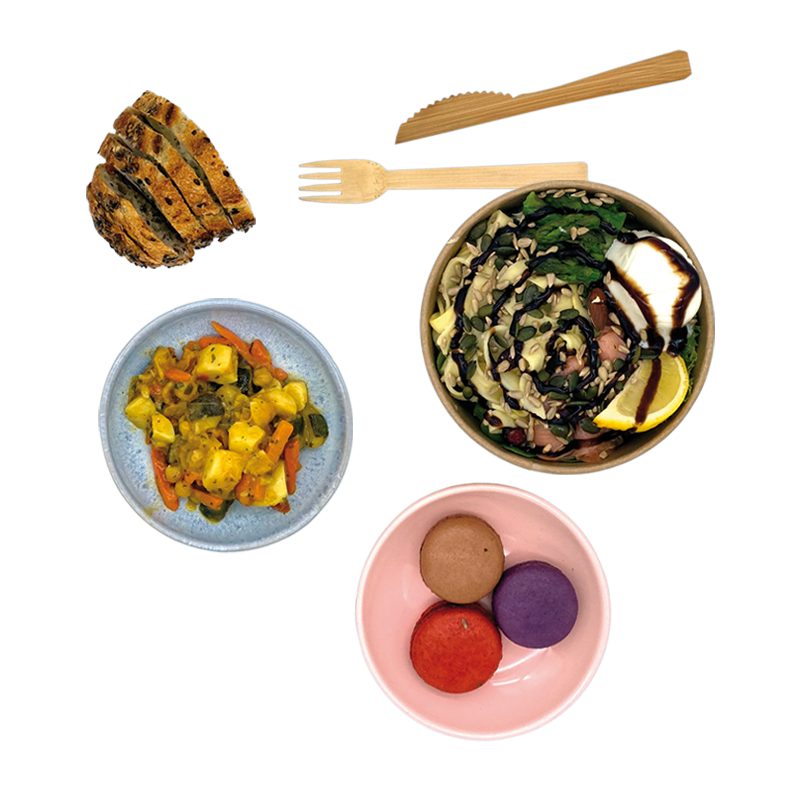 Box Salade Saumon
