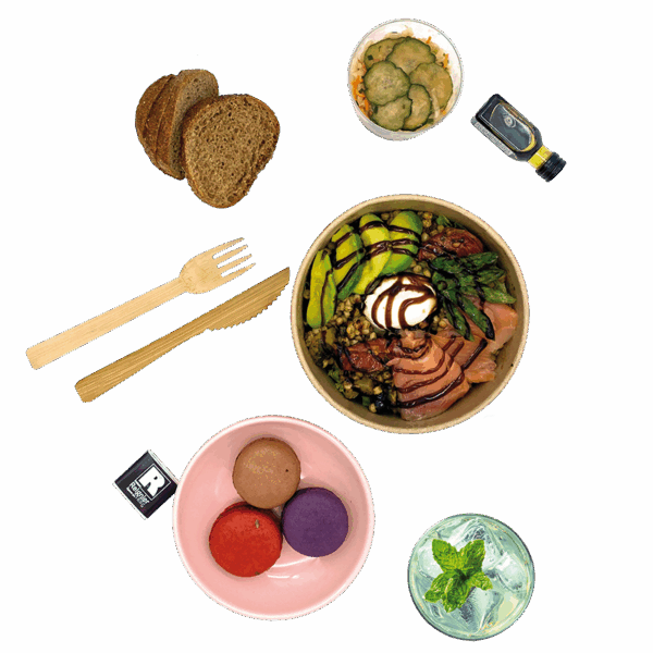 Box Salade Saumon