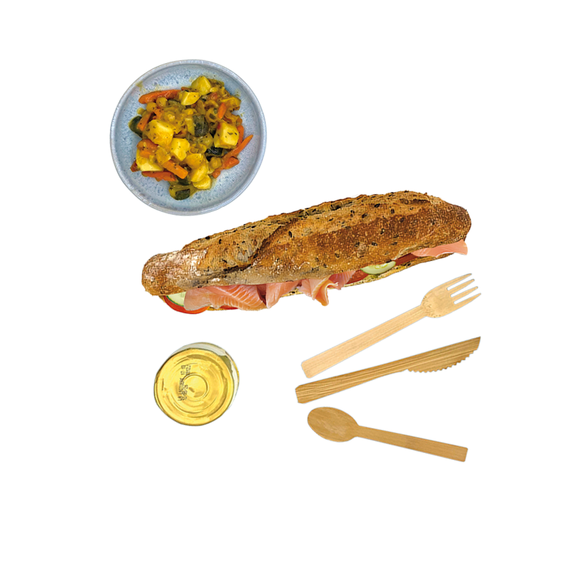 Box sandwich Saumon