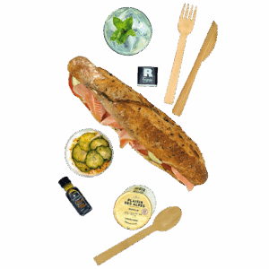 Box sandwich Saumon
